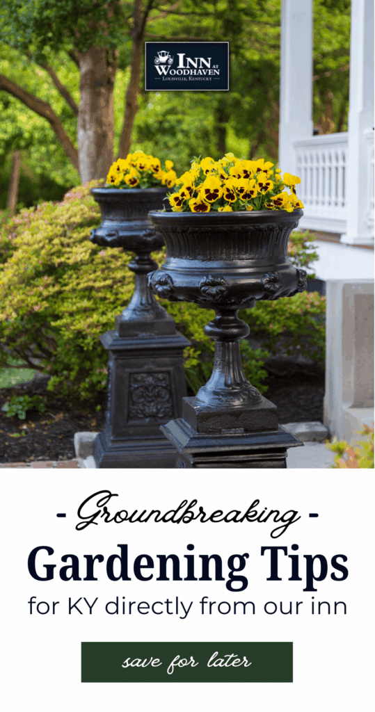 Kentucky gardening tips collage 